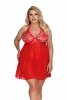 Pandora red ( chemise/halka ) L+